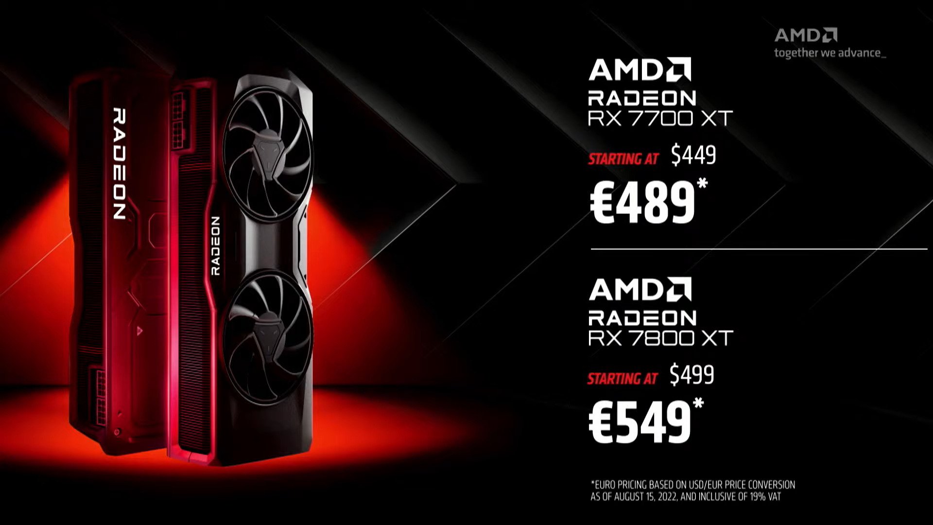 AMD Radeon RX 7700 XT и RX 7800 XT